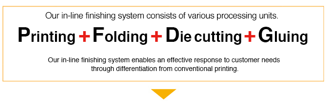 Inline finishing系统