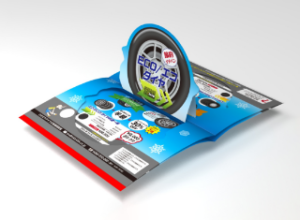 スタンドポップアップ | 抜群の注目度!開くと立ち上がる