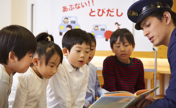 お子さま向け交通安全教室