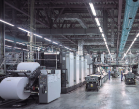 新品質を保つために管理された印刷設備