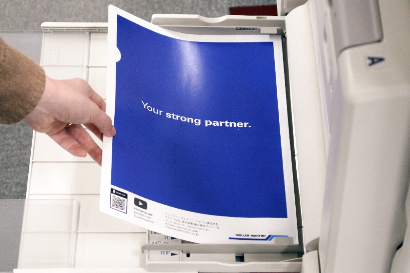 プリンターで追加印刷も行える