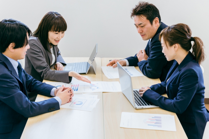 打ち合わせ風景