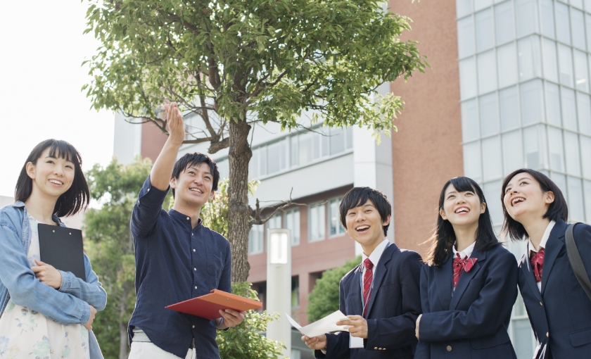 学生来場イメージ