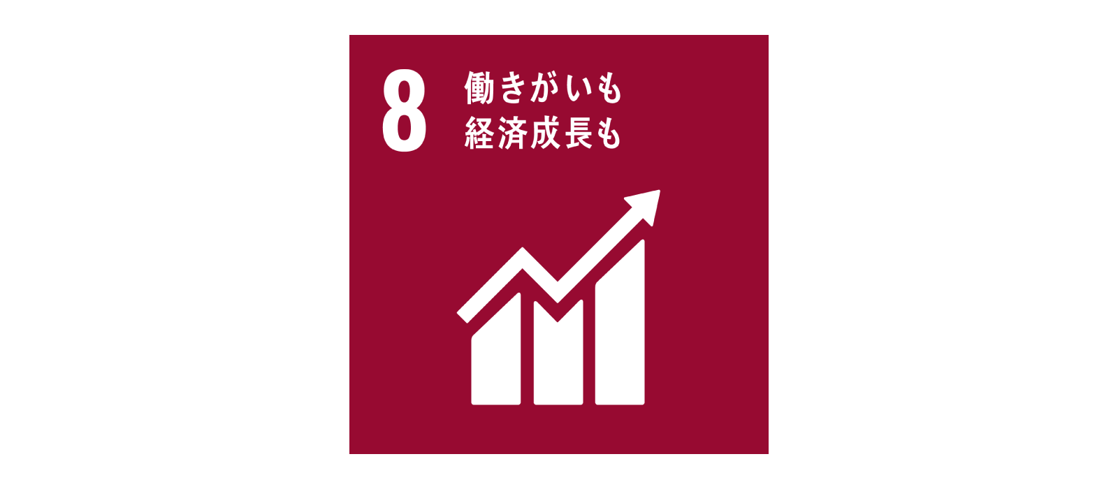 SDGs 目標8 働きがいも経済成長も